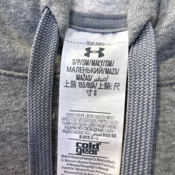 UNDER ARMOUR Hoodie Sweater Small - Picture 3 of 6